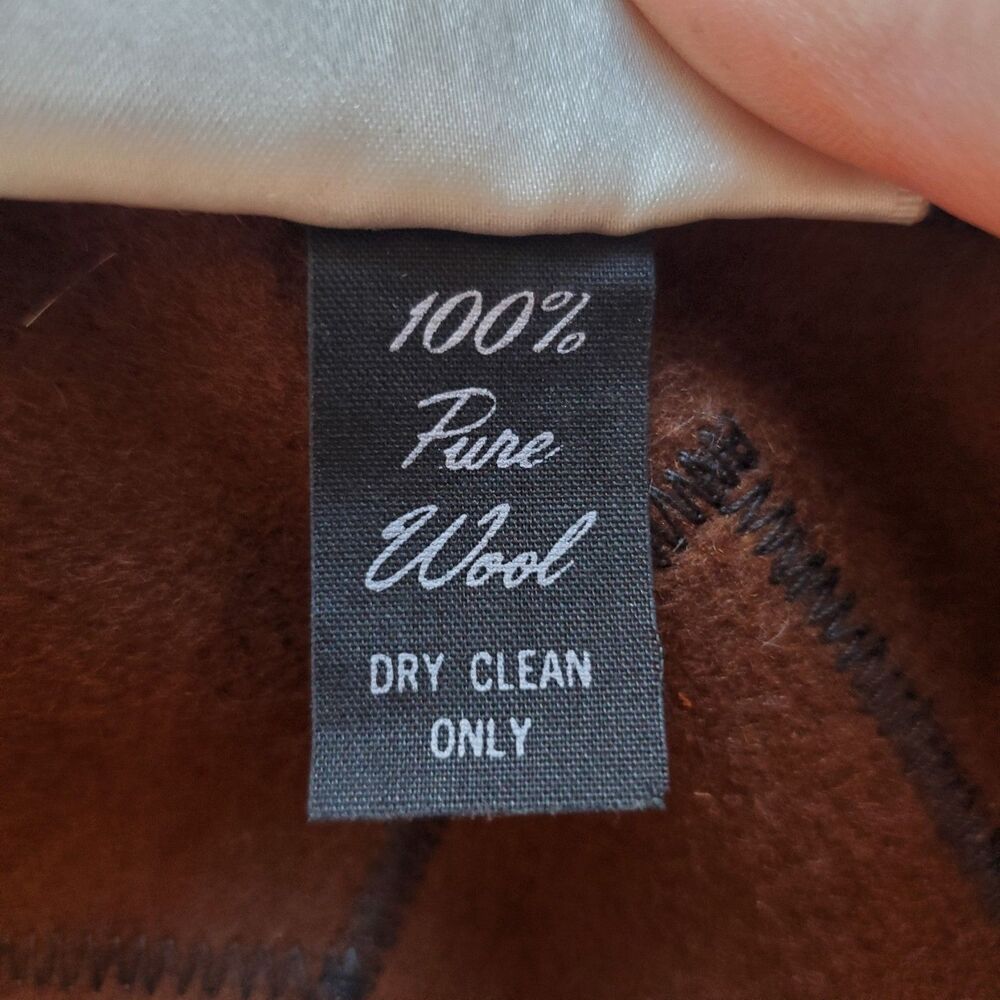 Vintage 90's Beppa Black Patchwork Wool Jacket - image 7